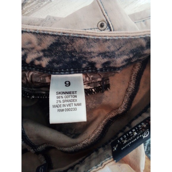 Juniors Pac Sun Oyster Gray Skinniest Denim‎ Jeans New With Tags Size 9 - Picture 14 of 16